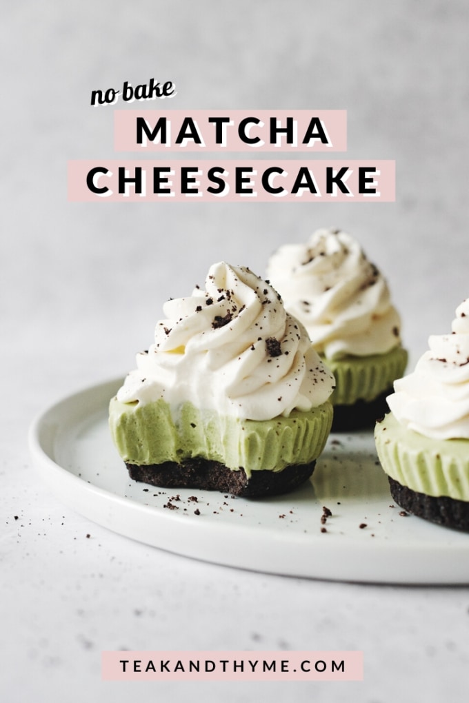 A bite taken out of a mini cheesecake