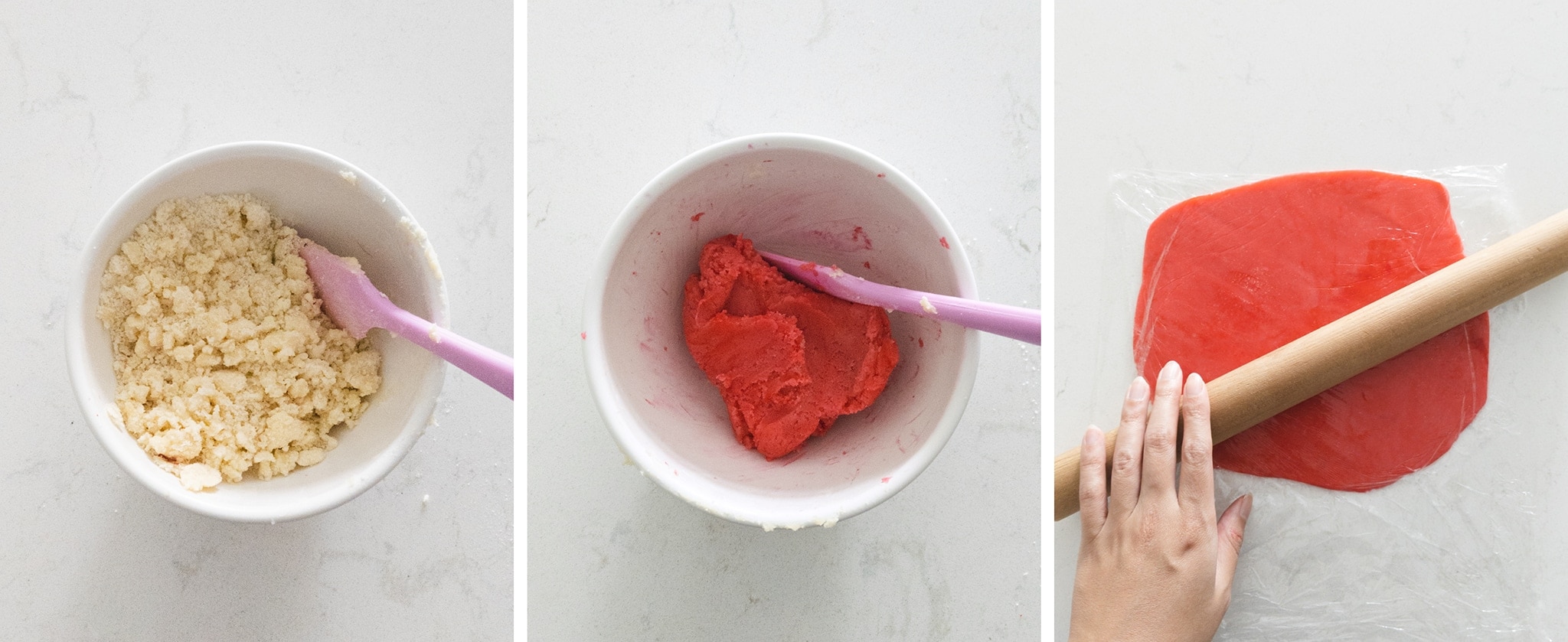 Making craquelin cookie topping for cream puffs
