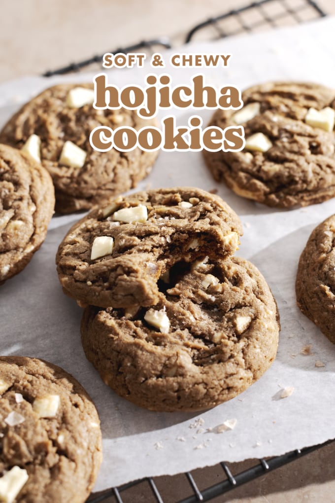 A cookie with a bite taken out of it resting on top of another cookie.